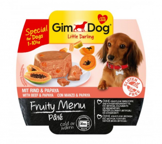 Gimdog Fruity Menu Sığır Etli ve Papayalı 100 gr Köpek Maması kullananlar yorumlar